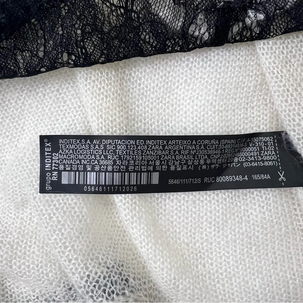 Zara Knit Sweater Dress Long Sleeve - Picture 7 of 8